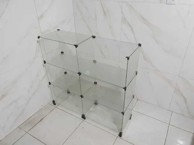 Balcão de vidro