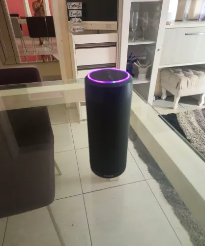 VENDO CAIXA DE SOM PARA AUTOMAÇÃO DE AMBIENTE IZY SPEAK COM ALEXA, BLUETOOTH E WI-FI 