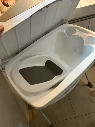 Banheira de Bebê Galzerano com Suporte e Trocador + Premium 20kg