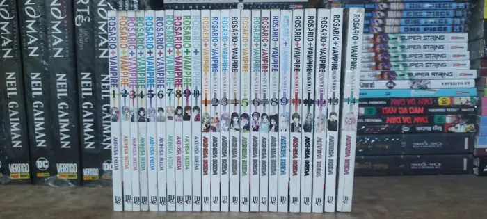 Rosário Vampire 1 e 2 Completos 24 volumes 
