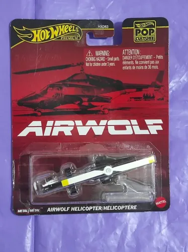 Hot Wheels Premium - Airwolf Helicopter - Pop Culture - JBL56