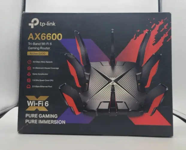 TP-Link AX6600 WiFi 6 Gaming Router Archer GX90 Tri Band Wireless Router