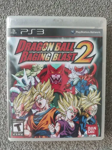 Dragon Ball Raging Blast 2 PS3 - Jogo Raro! - Capa Reimpressa - Dragon Ball PlayStation 3
