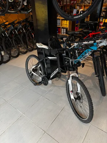 Suporte infantil de bicicleta