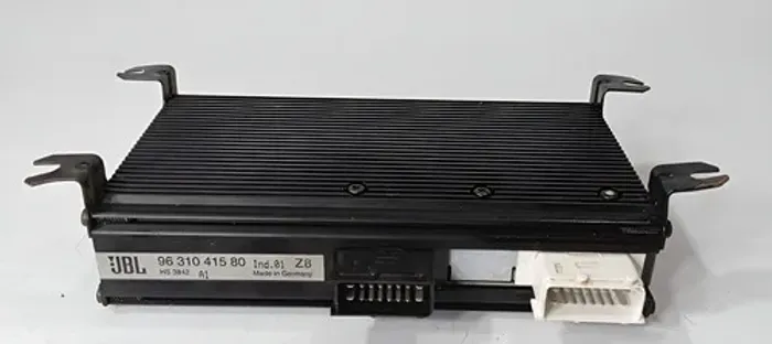 Módulo Amplificador Som Jbl Peugeot 607 2001 / *0 Preto