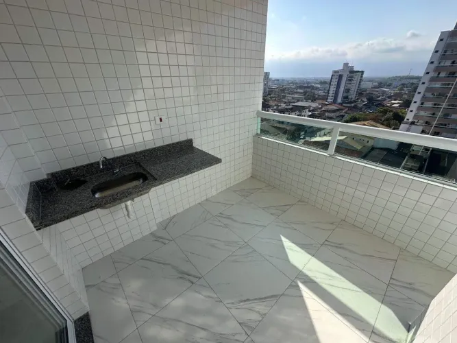 Apartamento à venda, 76 m² por R$ 634.000,00 - Vila Guilhermina - Praia Grande/SP