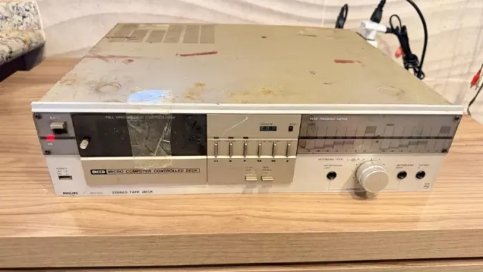 Tape Deck Philips W 620 (Para Conserto)