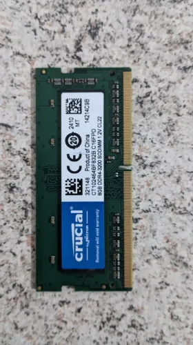 Memória RAM DDR4 8GB 3200Mz