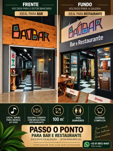PASSO O PONTO - BAR E RESTAURANTE | SETOR BANCÁRIO SUL