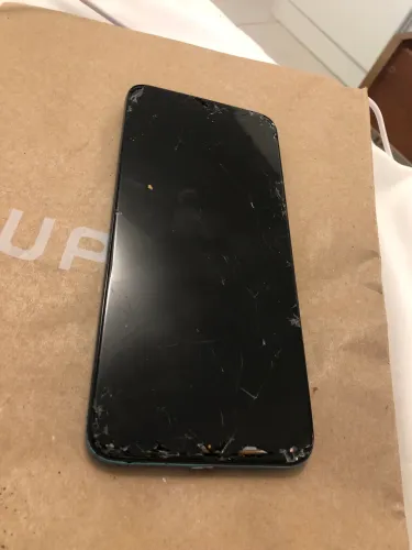 Motorola tela quebrada funcionando