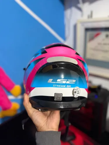 Capacete ls2 com óculos