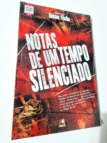 Livro Quadrinhos Notas De Um Tempo Silenciado Robson Vilalba