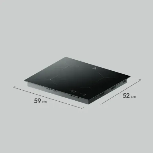 Cooktop 4 Bocas de Indução Electrolux Efficient com Powerboost