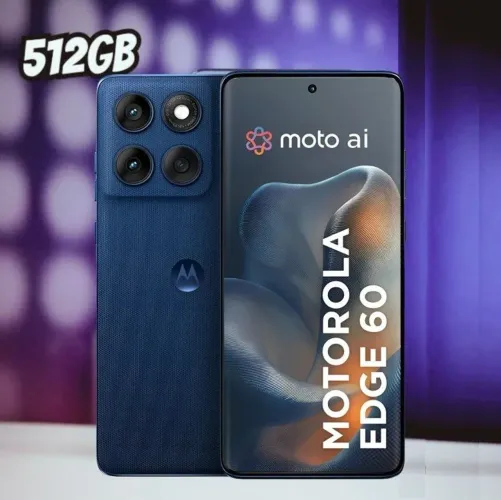 Smartphone Motorola Edge 60 5G 512GB 24GB 6,7" AI 50MP NFC iP69