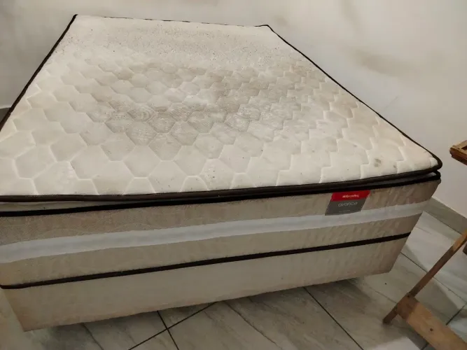 Cama box casal reconflex conjugada