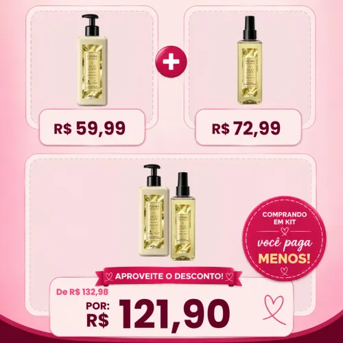 Kit Instance Pistacchio (hidratante + body splash)