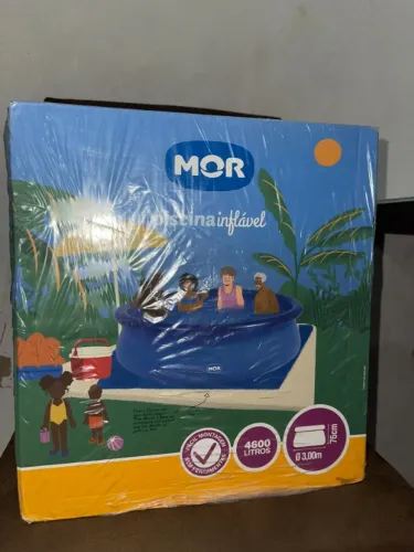 Piscina Grande Familia Inflável Nova na caixa 4600 Litros MOR redonda