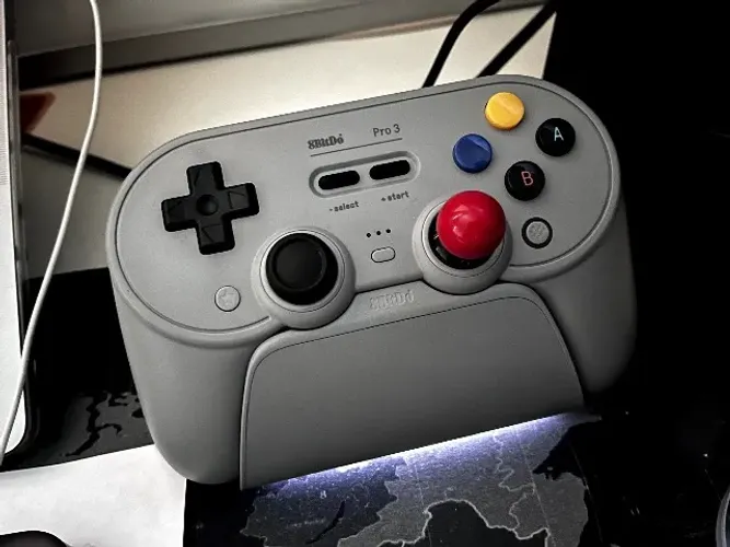 Controle 8Bitdo Pro 3 Bluetooth com TMR Joysticks