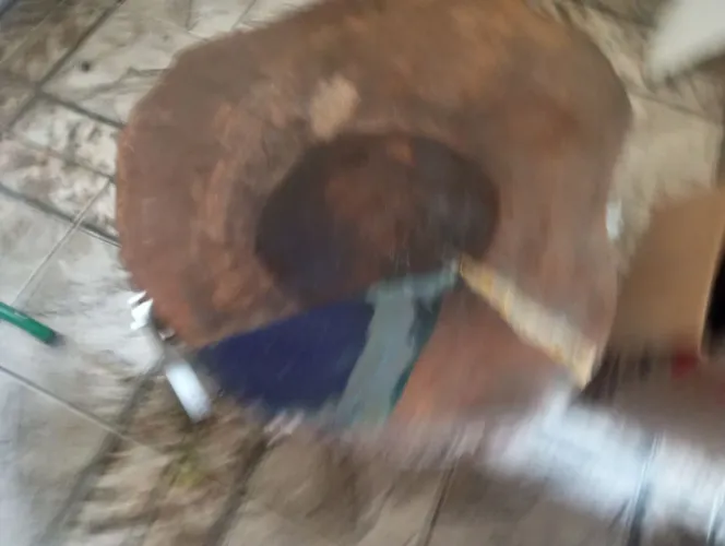 Mesa de Tronco resinada 