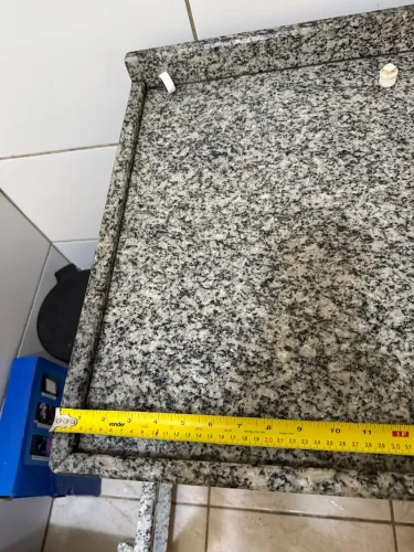 Pia de cozinha de mármore