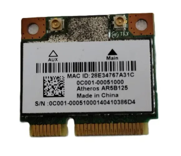 PLACA WIRELESS ATHEROS AR5B125 PARA NOTEBOOK