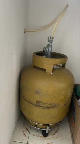 Depósito de gás de cozinha