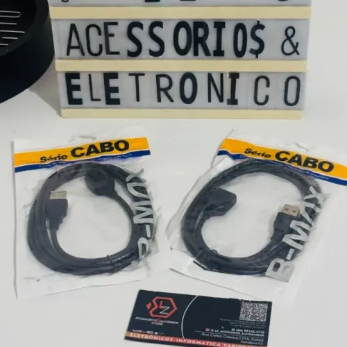 Cabo Extensão USB macho USB fêmea