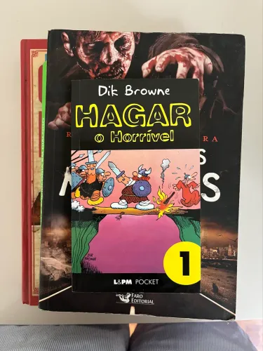 livro de bolso hagar o horrível 1
