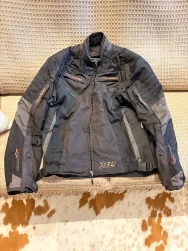 Jaqueta masculina motociclista