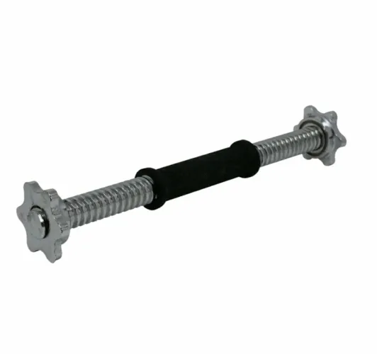 Par de halter de aço maciço