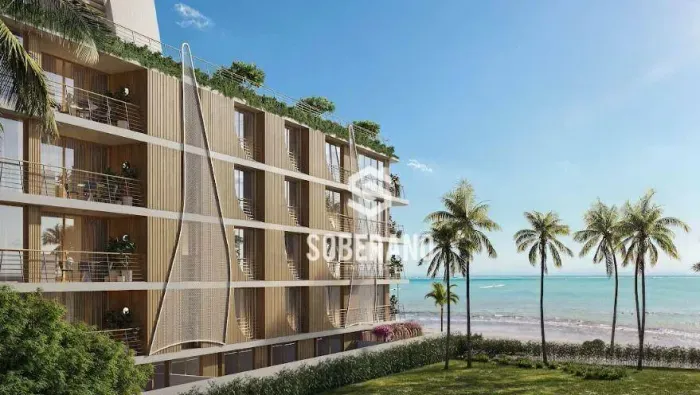 Na beira-mar da Praia do Poço, unidade beach house com 198 m² à venda - Cabedelo/PB