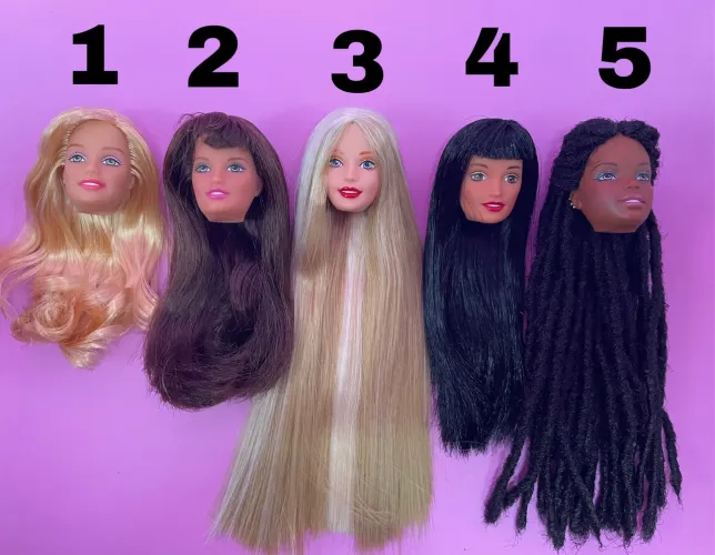 Barbie Cabeças de Barbies LEIA