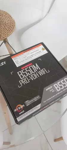 Placa mae b550m Nova (nunca usada)