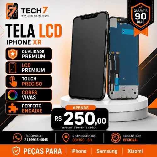 Tela LCD iPhone XR | TECH 7