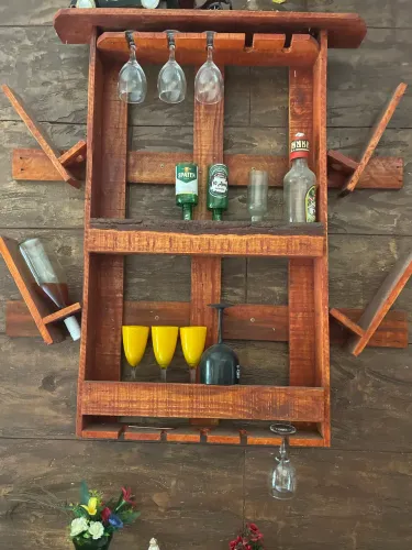suporte para vinhos