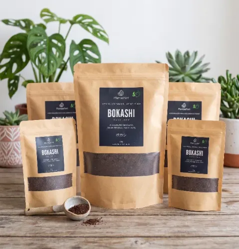 Bokashi Farelado PlantaeFert 100% Orgânico - Adubo Completo P/ Plantas e Hortas