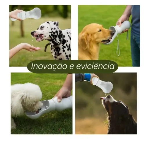 Bebedouro Portátil Dobrável Retrátil Silicone Pets Cães Gatos Tigela Viagem Passeio Água