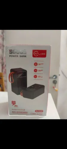 Power Bank Bateria Portátil 50000mAh Carregamento Rápido Turbo 22.5W