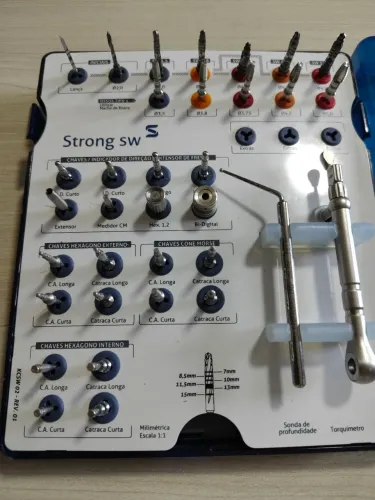 Kit SIN Strong SW completo pouco uso