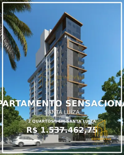 Venha Conhecer: Apartamento Garden com Área Gourmet em Santa Luíza!