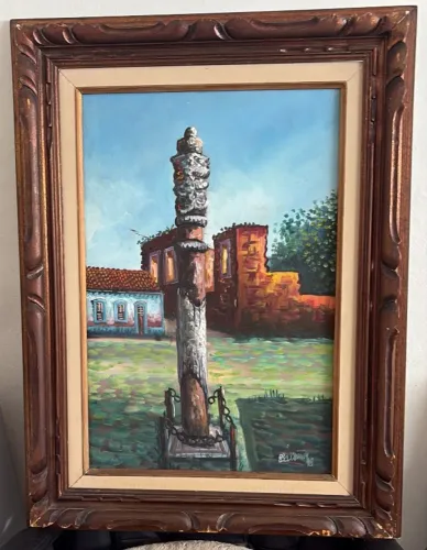 BRÁULIO - PAISAGEM - 1978 - PINTURA - 40 × 60 CM