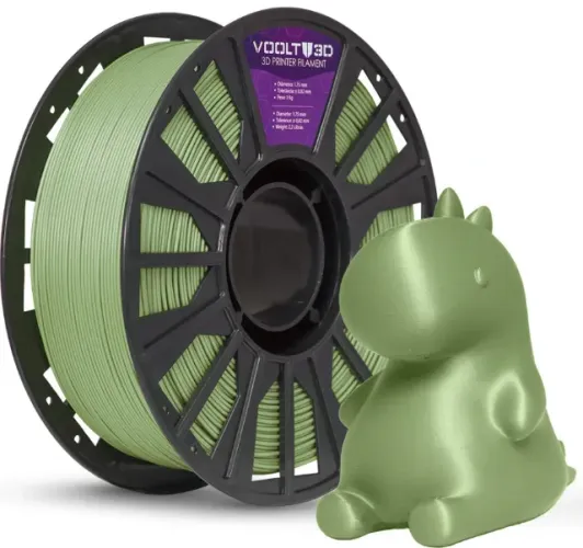 Filamento PLA Voolt3d Verde Oliva Velvet