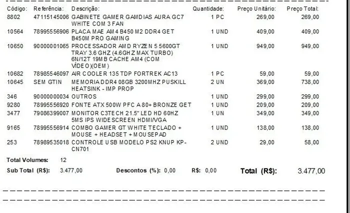 Pc gamer novo 1 ano de garantia troco Xbox série s ou ps5