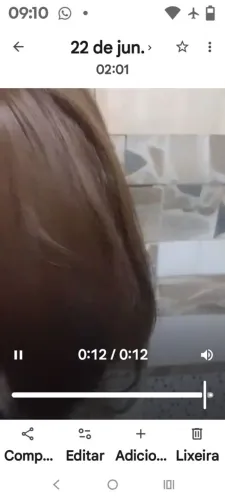 Peruca feminina