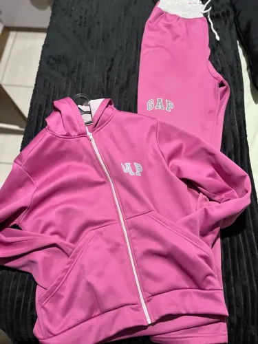Conjunto de moletom rosa