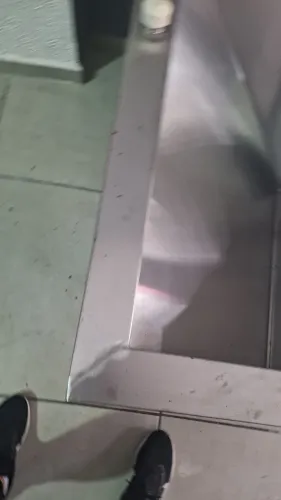 Coifa em aço inox 2,5m de largura