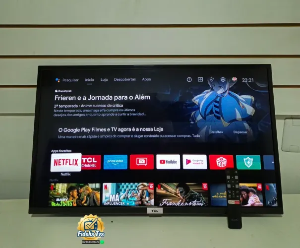 SEMP TCL 32 POLEGADAS ANDROID SMART COMPLETA !  ( TEM OS PEZINHOS  ) 