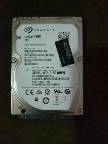 HD notebook 1 tb