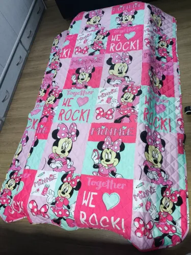 Colcha Solteiro Minnie 