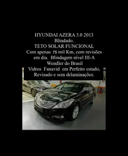 Hyundai Azera 3.0 V6 24V 4P Aut. 2013